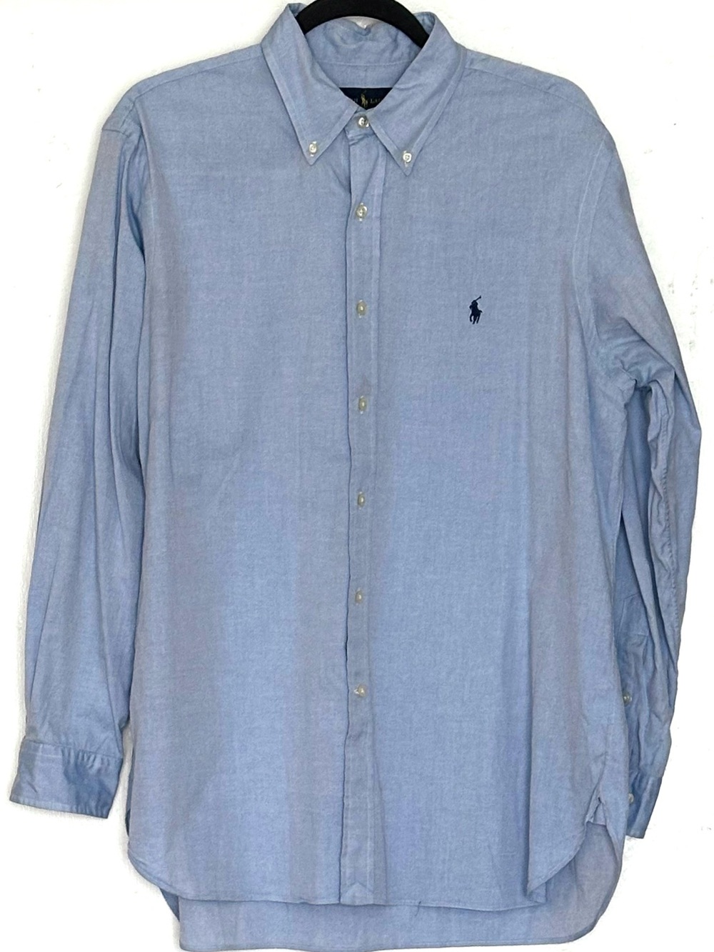 Ralph Lauren Men’s Classic Fit Oxford Shirt BSR Blue Size 16.5 32/33